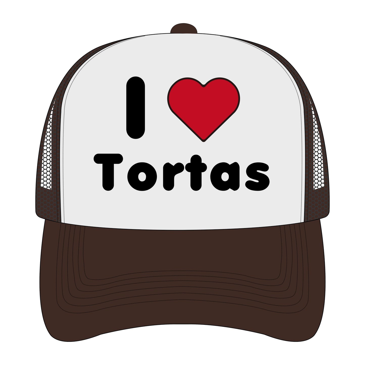 I Love Tortas (Brown)