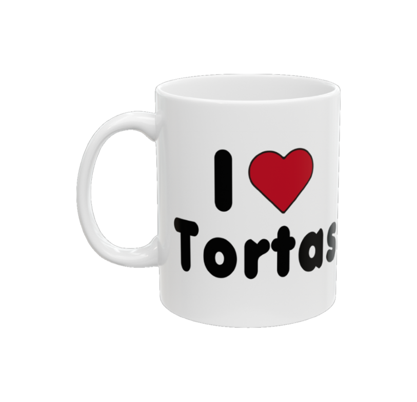 I Love Tortas Ceramic Mug