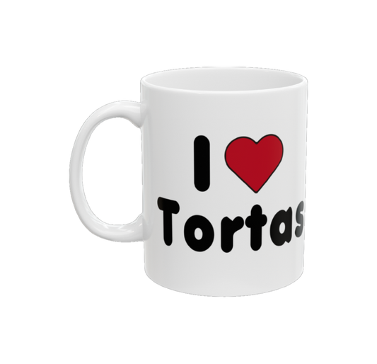 I Love Tortas Ceramic Mug