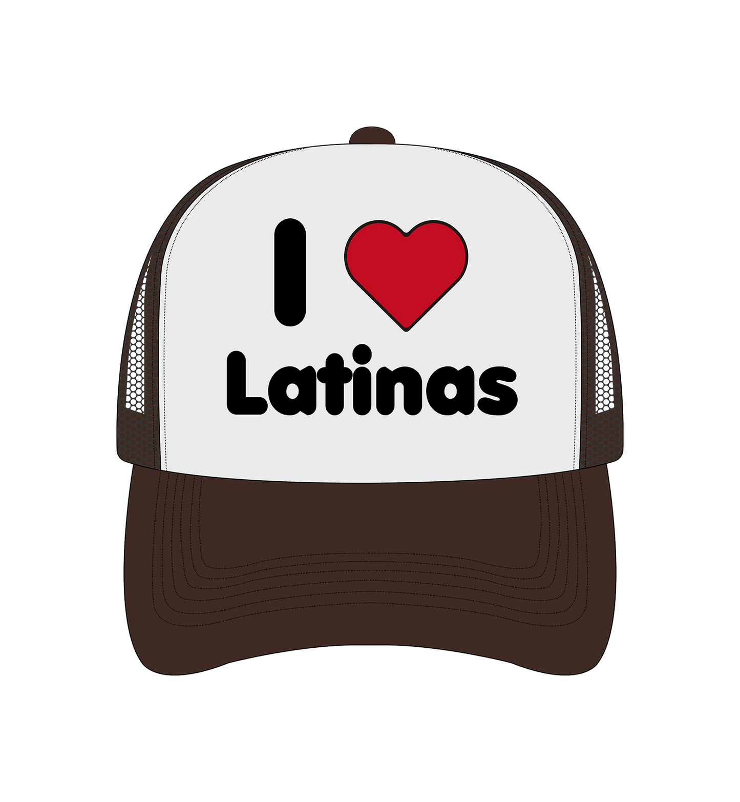 I Love Latinas (Brown)