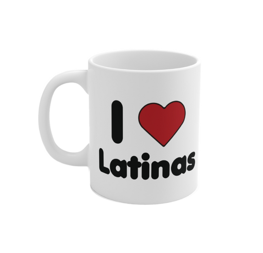 I Love Latinas Mug